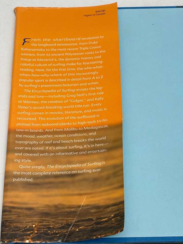 The Encyclopaedia of Surfing by Matt Warshaw