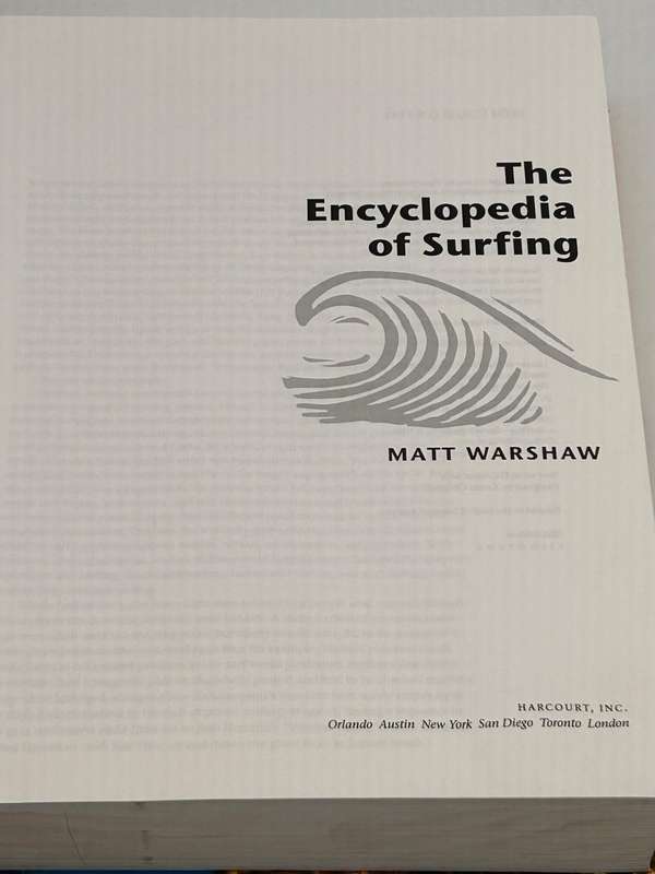 The Encyclopaedia of Surfing by Matt Warshaw