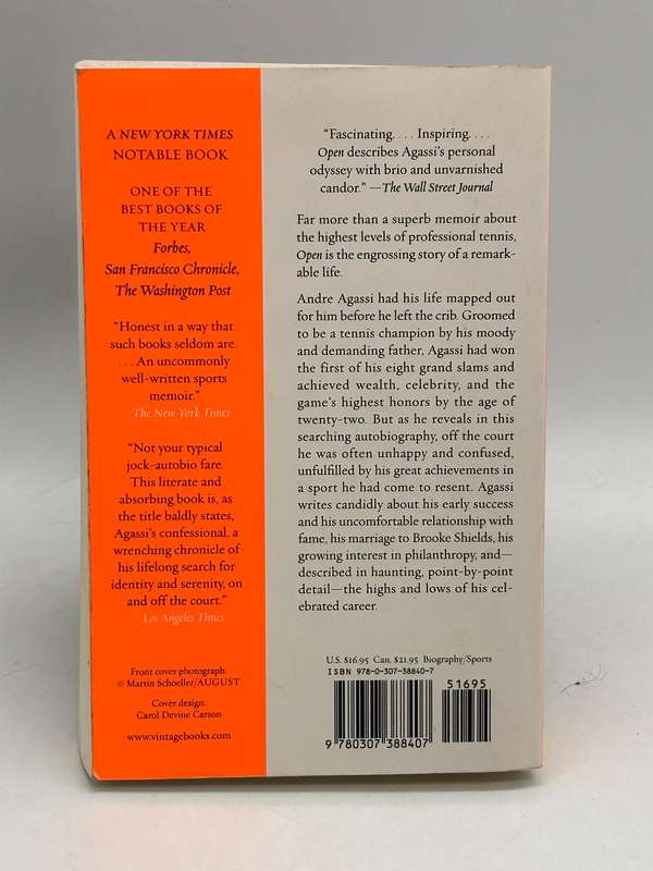 Open: An Autobiography - Andre Agassi | Tennis