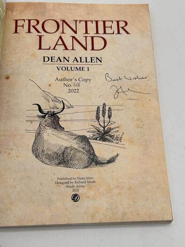 Frontier Land Volumes 1 & 2 ~ Dr Dean Allen | Signed and Numbered