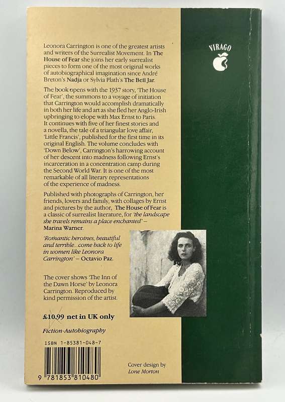 The House of Fear: Notes from Down Below by Leonora Carrington | Surrealist Artist Biography Scarce