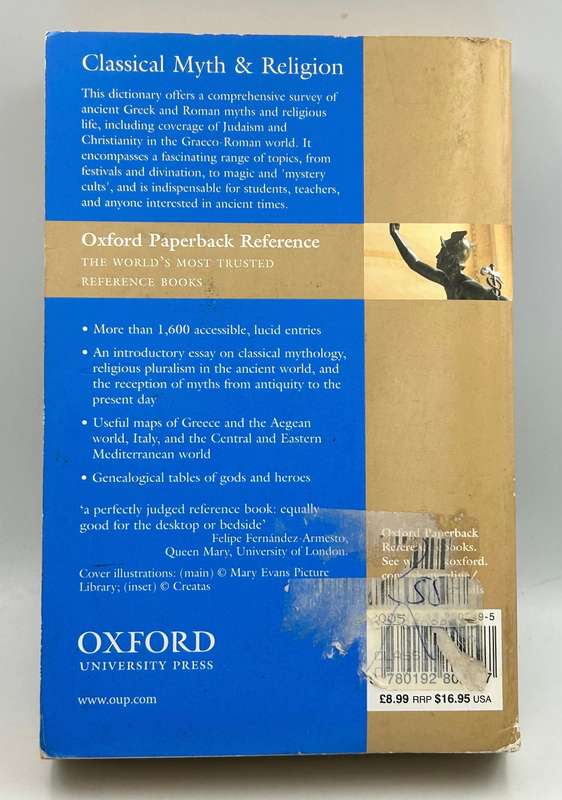 The Oxford Dictionary of Classical Myth and Religion