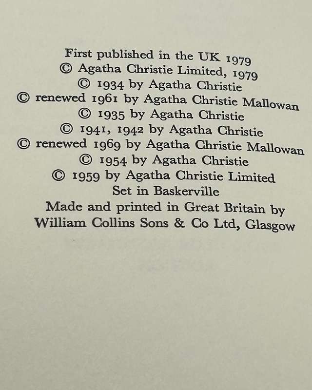 Agatha Christie Miss Marple's Final Cases 1979
