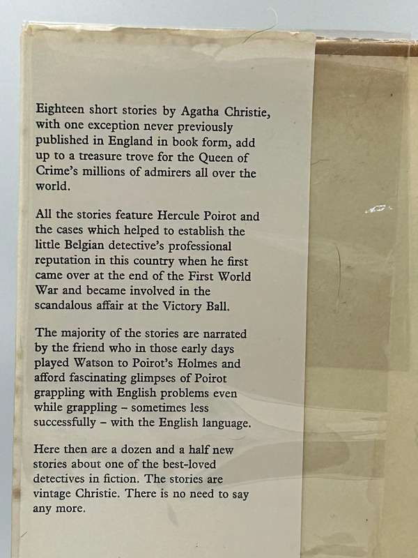 Poirot's Early Cases by Agatha Christie 1974