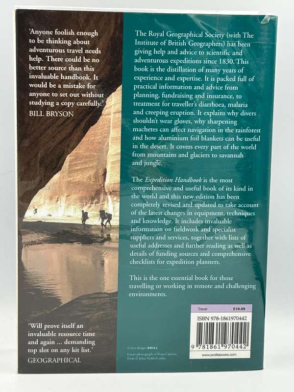 The Royal Geographical Society's Expedition Handbook