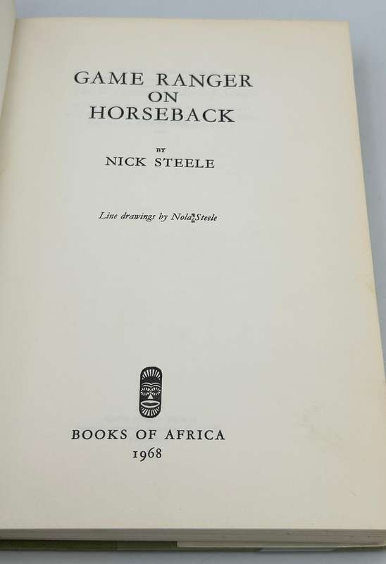 Game Ranger on Horseback by Nick Steel