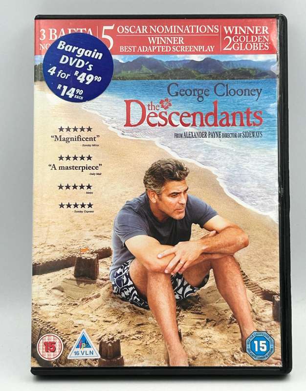 The Descendants DVD - George Clooney