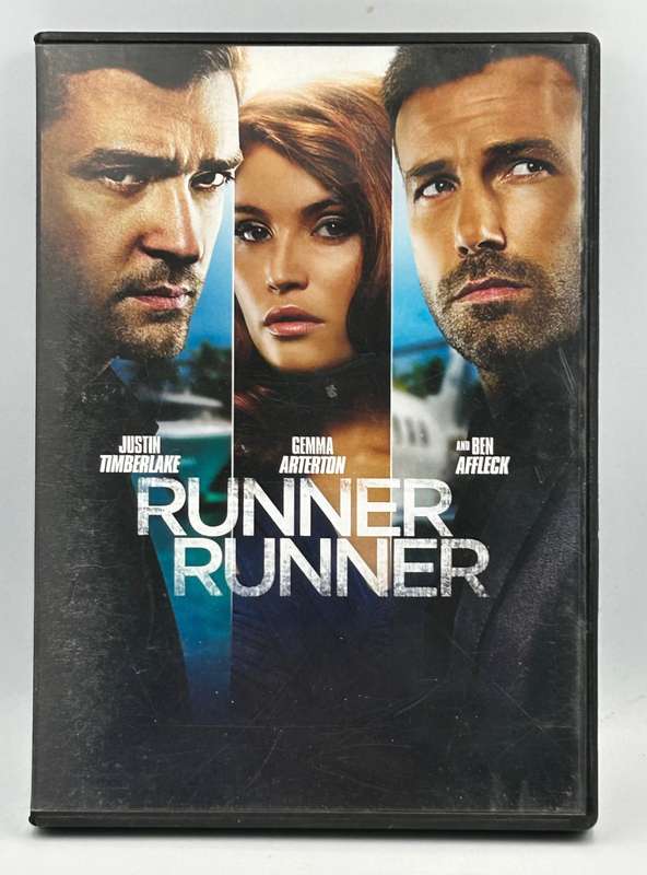 Runner Runner DVD - Ben Affleck & Justin Timerlake