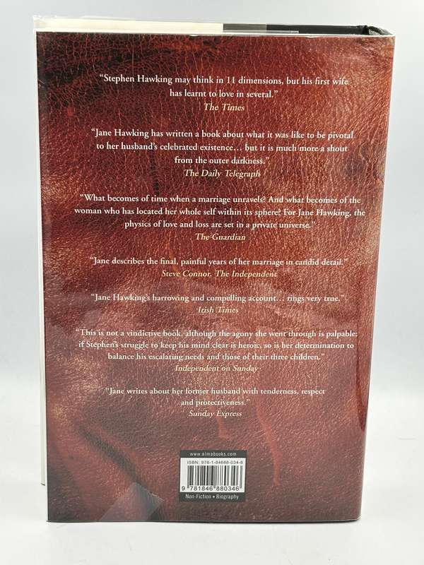 Travelling to Infinity ~ My Life with Stephen by  Jane Hawking | Hard cover