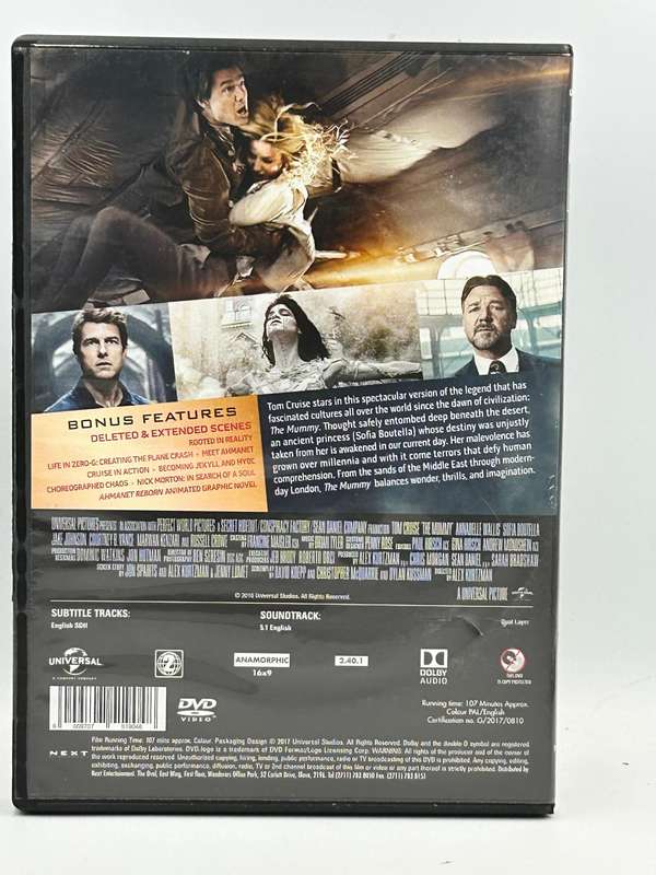 The Mummy DVD - Tom Cruise