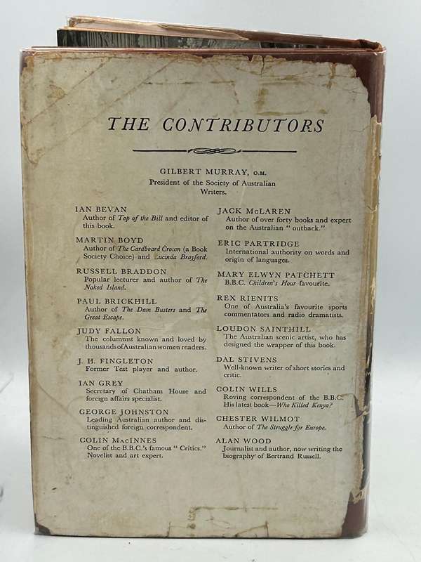 The Sunburnt Country ~ Profile of Australia. Edited by Ian Bevan 1953