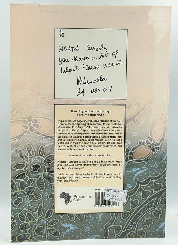Mandelas Shirts and Me by Desire Ann Buirski | The Story of the Creation of a Global Icon