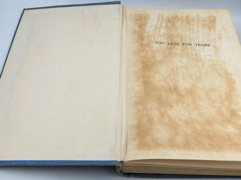 Too Late for Tears by Benjamin Bennett