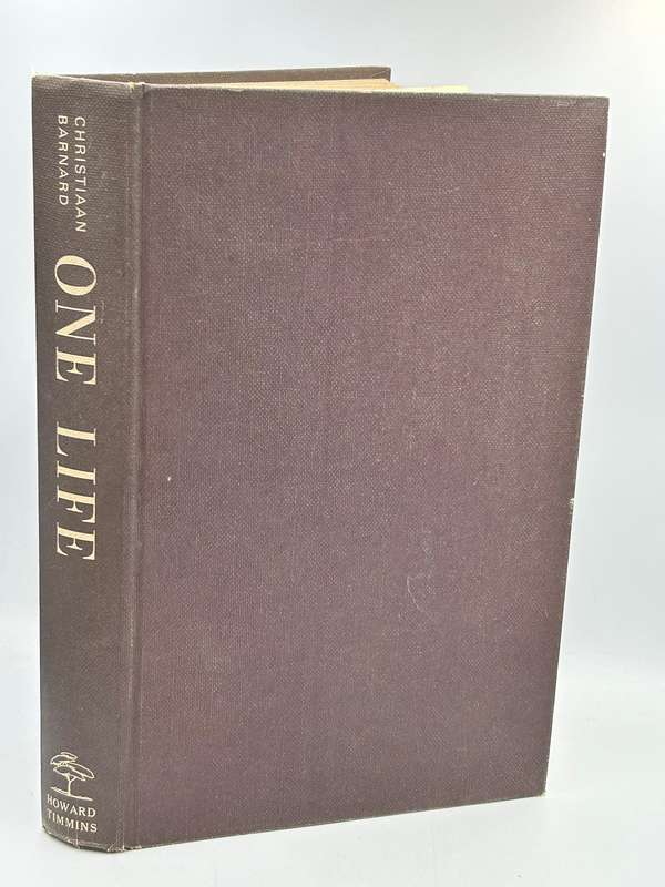 One Life - Christiaan Barnard and Curtis Bill Pepper - Hardcover 1969
