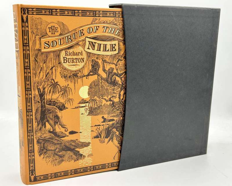 The Source of the Nile - Richard Burton | The Lake Regions of Central Africa | Folio Society