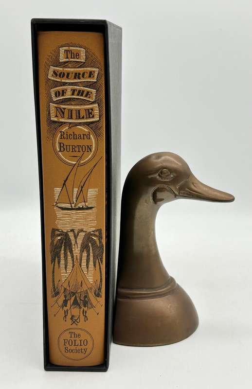 The Source of the Nile - Richard Burton | The Lake Regions of Central Africa | Folio Society