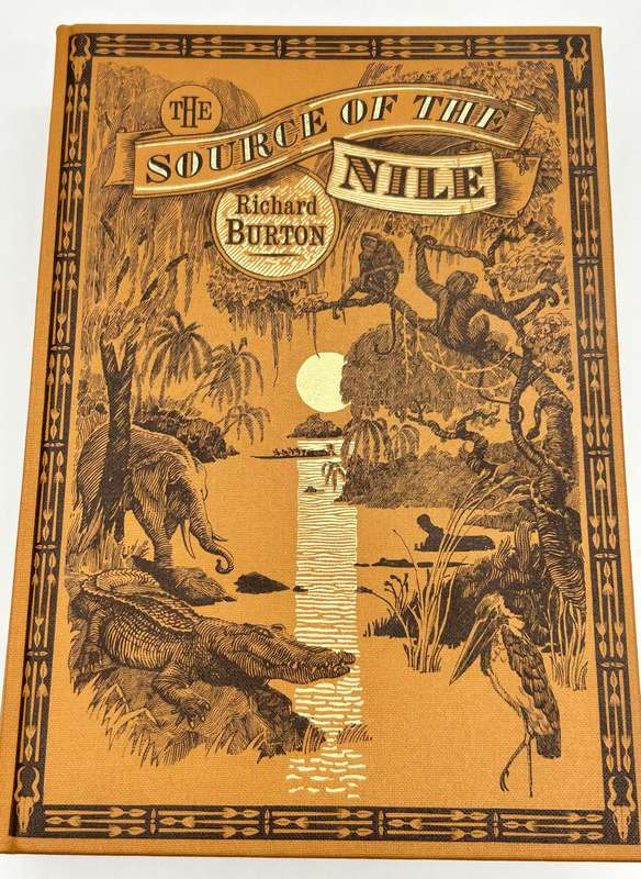 The Source of the Nile - Richard Burton | The Lake Regions of Central Africa | Folio Society