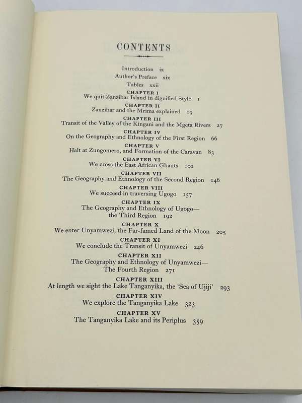 The Source of the Nile - Richard Burton | The Lake Regions of Central Africa | Folio Society