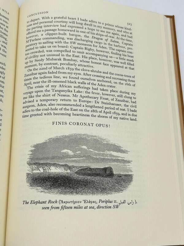 The Source of the Nile - Richard Burton | The Lake Regions of Central Africa | Folio Society