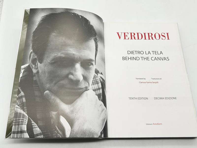 Verdirosi: Dietro la Tela - "Behind the Canvas"  ~ Art Meant as a Message | Signed by Verdirosi 2017