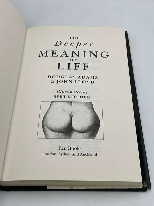 The Deeper Meaning of Liff: A Dictionary of Things That There Aren't Any Words For Yet Douglas Adams