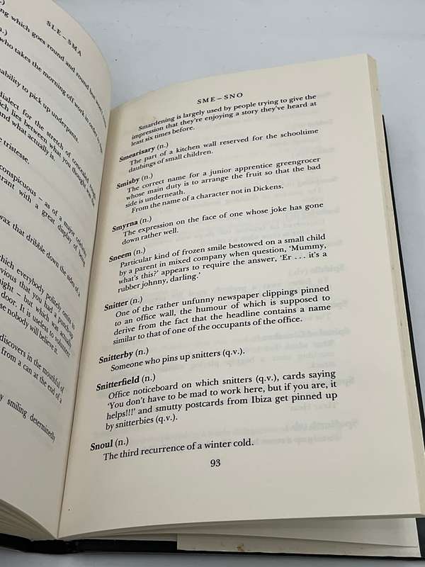 The Deeper Meaning of Liff: A Dictionary of Things That There Aren't Any Words For Yet Douglas Adams