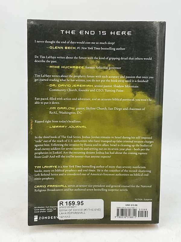 Brink of Chaos by Tim Lahaye and Craig Parshall