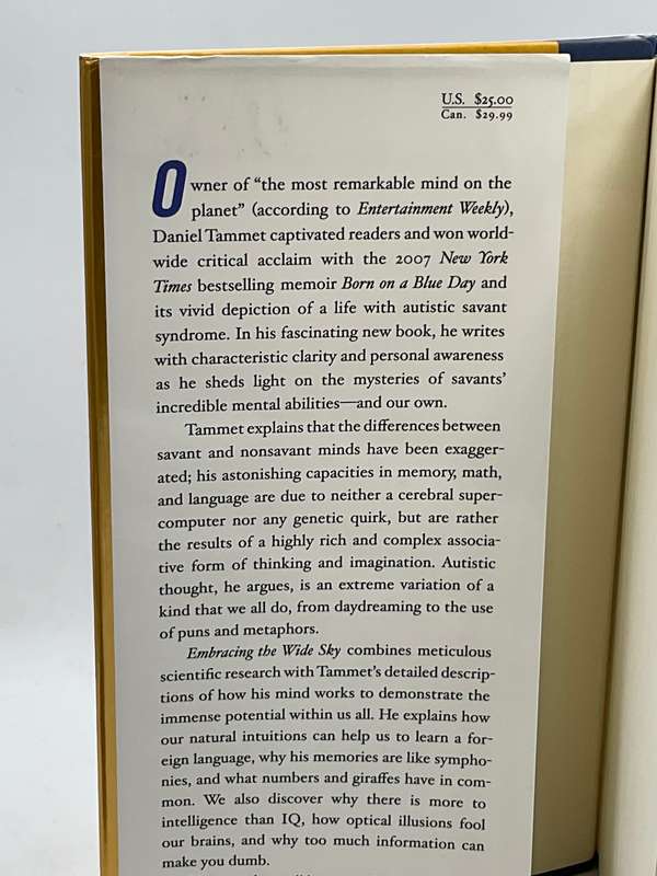 Embracing the Wide Sky - Daniel Tammet | A Tour Across the Horizons of the Mind | Autism