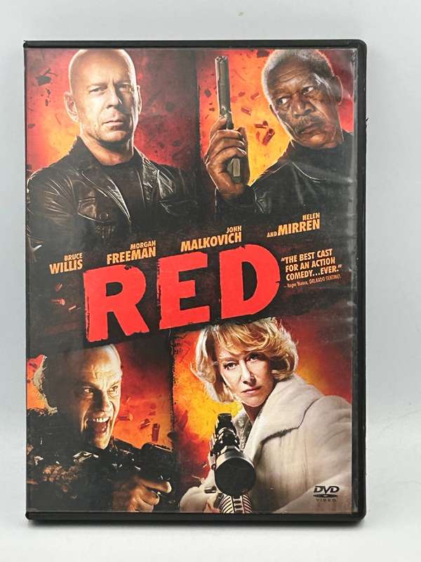 RED with Bruce Willis, Helen Mirren & Morgan Freeman