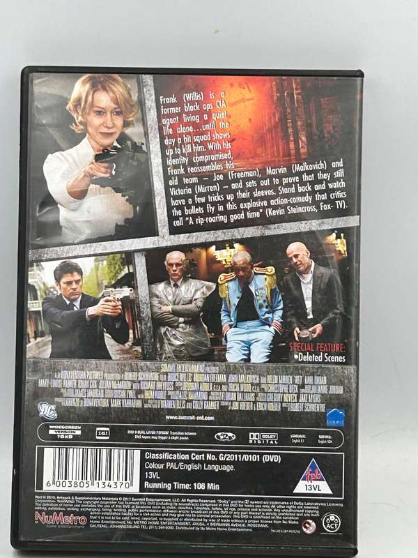 RED with Bruce Willis, Helen Mirren & Morgan Freeman