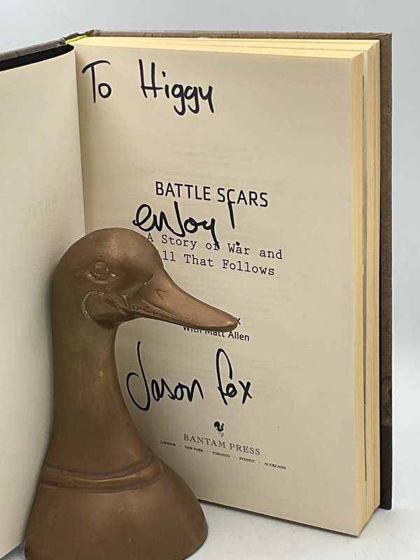 Battle Scars - Jason Fox | Signed Hardcover 2018