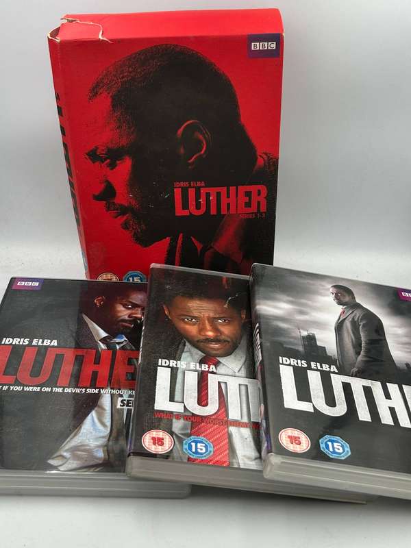Luther Series - Idris Elba - Series 1-3 Box Set (6 DVD Set)