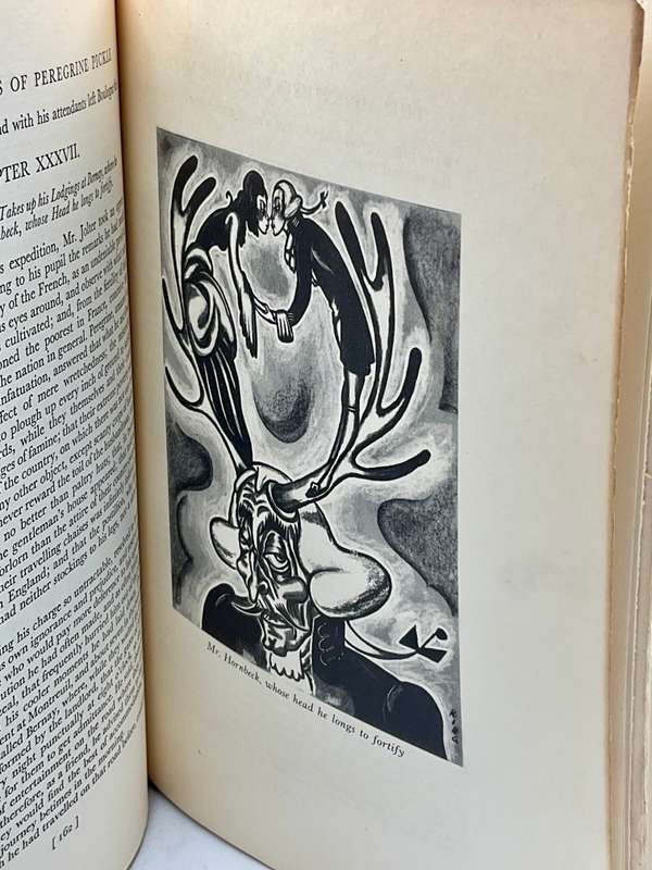 The Adventures of Peregrine Pickle by Tobias Smollett | Complete in One Volume 1935