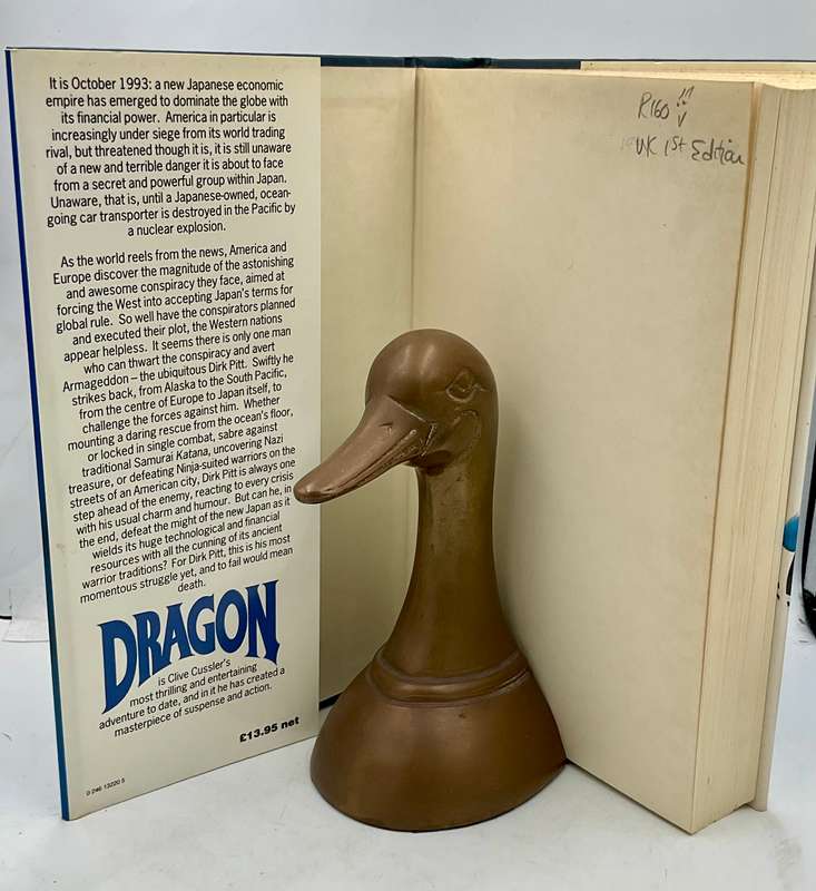 Dragon - Clive Cussler | Hard Cover Possibly First UK Edition 1990