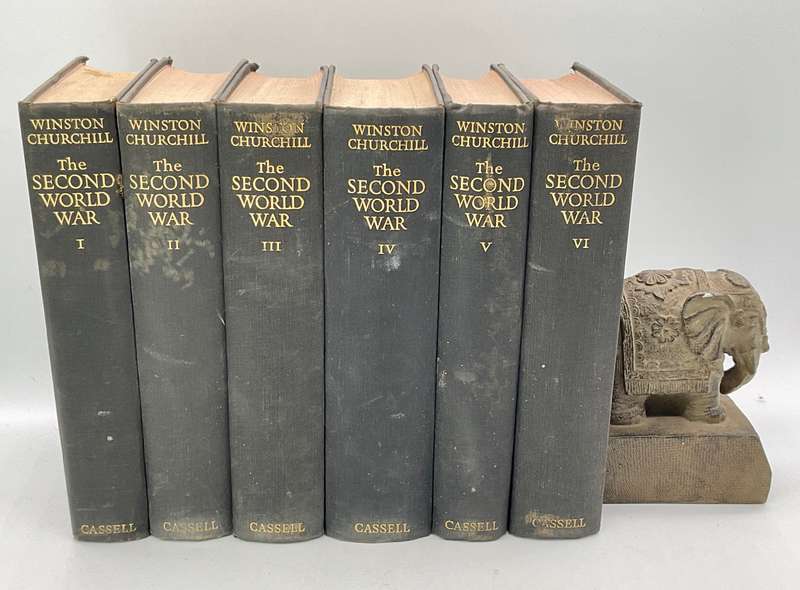 Winston Churchill ~ The Second World War 6 Volumes | Five First Editions