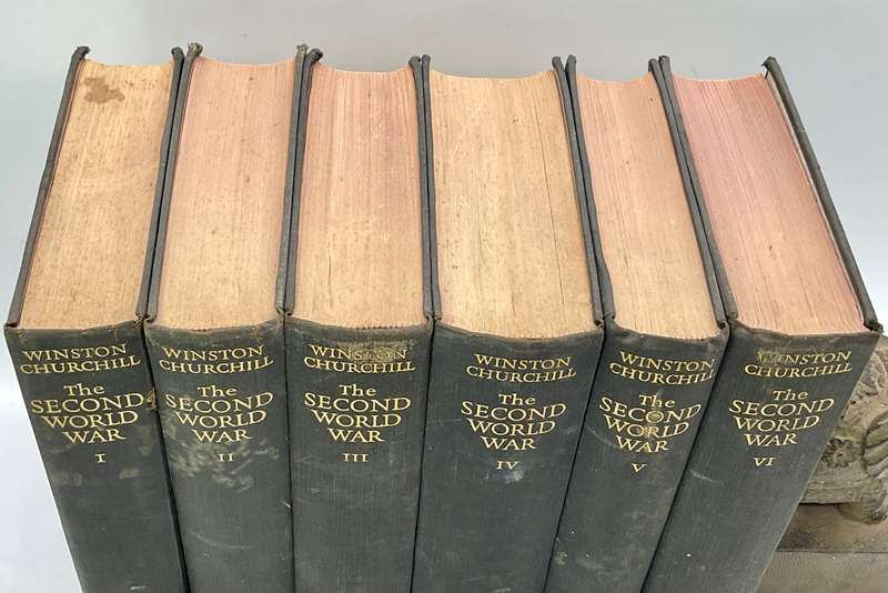 Winston Churchill ~ The Second World War 6 Volumes | Five First Editions