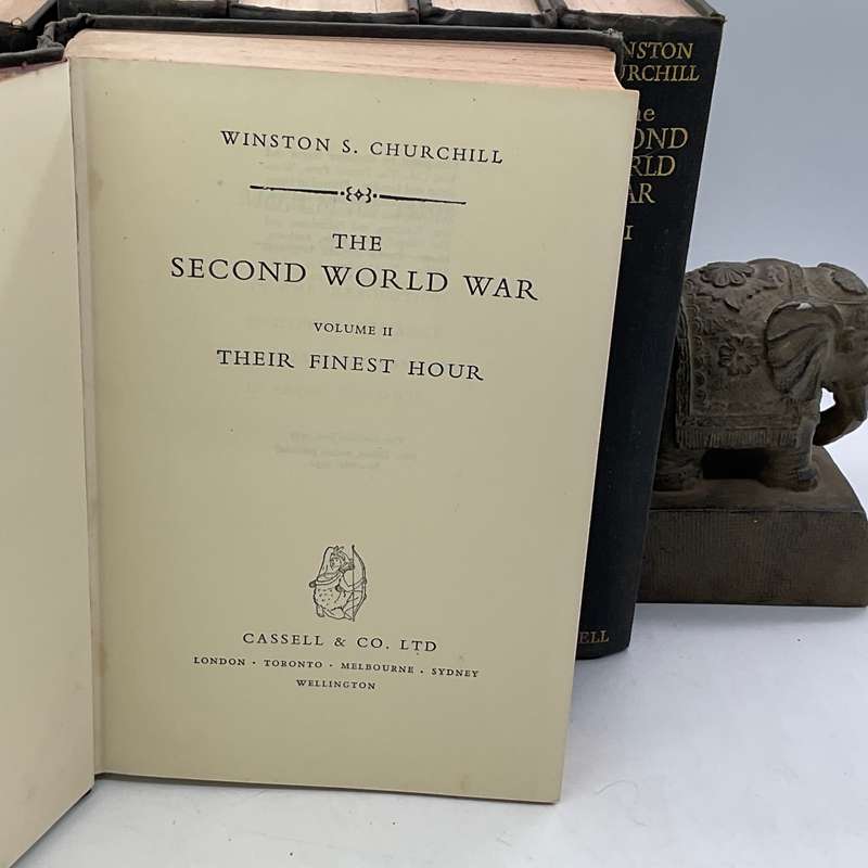 Winston Churchill ~ The Second World War 6 Volumes | Five First Editions