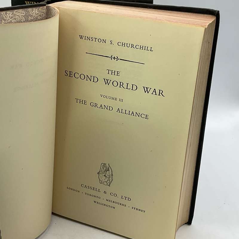 Winston Churchill ~ The Second World War 6 Volumes | Five First Editions
