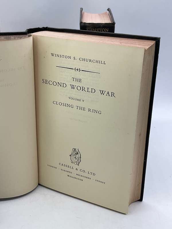 Winston Churchill ~ The Second World War 6 Volumes | Five First Editions