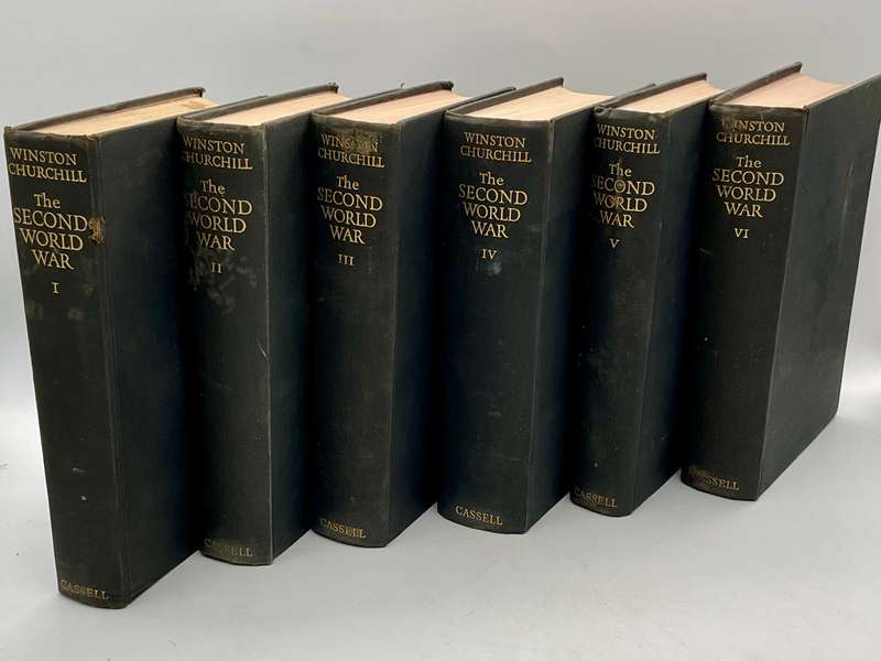 Winston Churchill ~ The Second World War 6 Volumes | Five First Editions