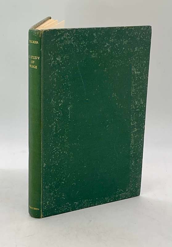 A Study of Frege by Jeremy D. B. Walker 1965