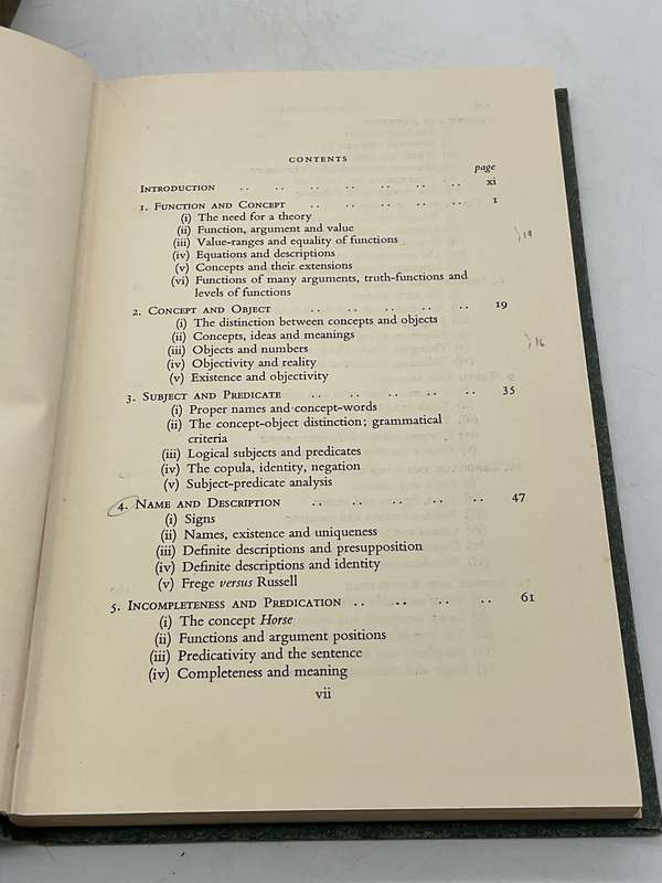 A Study of Frege by Jeremy D. B. Walker 1965