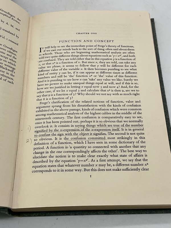 A Study of Frege by Jeremy D. B. Walker 1965
