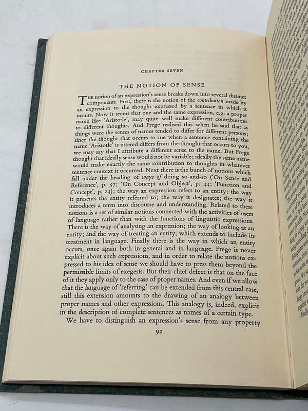 A Study of Frege by Jeremy D. B. Walker 1965