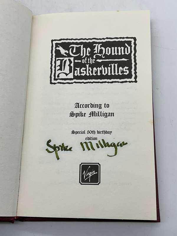 The Hound of the Baskervilles - According to Spike Milligan | SIGNED Special 80th Birthday Edition