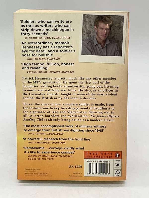 The Junior Officers' Reading Club: Killing Time and Fighting Wars by Patrick Hennessy