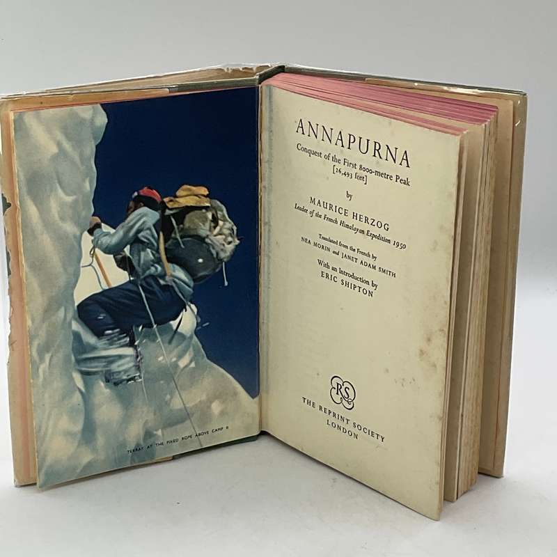 Annapurna: Conquest of the First 8000 Meter Peak by Maurice Herzog 1954