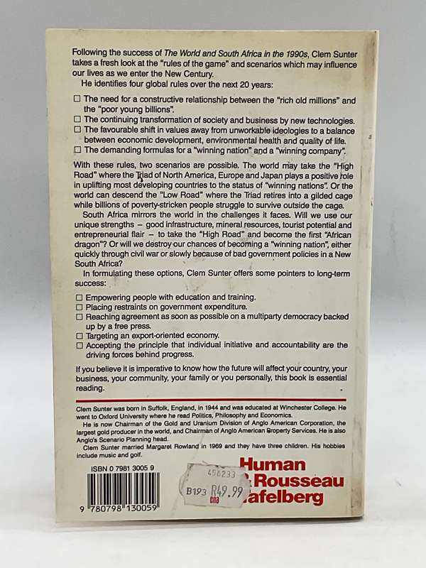 Clem Sunter - The New Century ~ Quest for the High Road