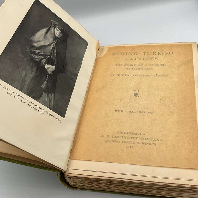 Behind Turkish Lattices  - Hester Donaldson Jenkins | Chatto & Windus, 1911