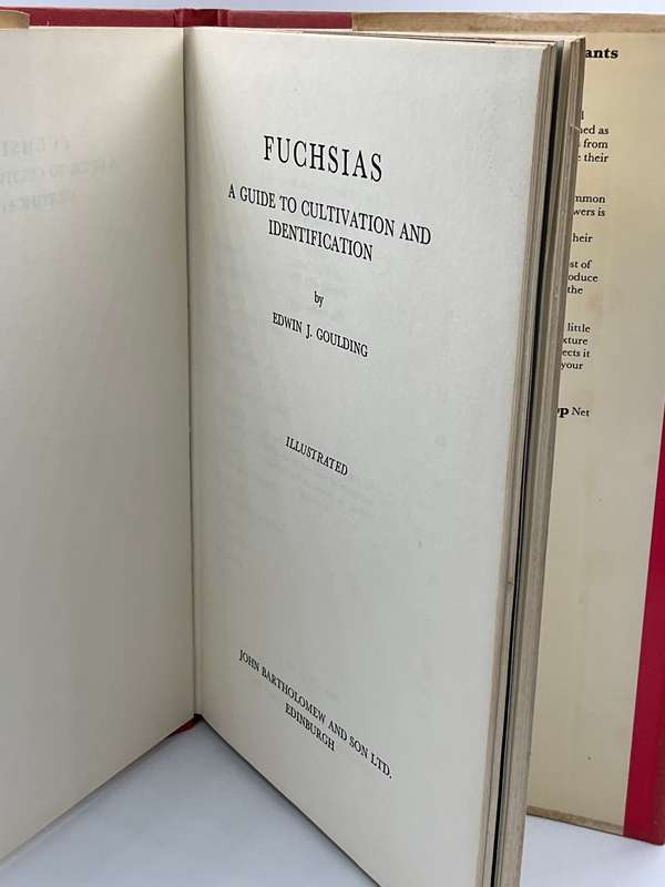 Fuchsias - Edwin Goulding | A Guide to Cultivation and identification